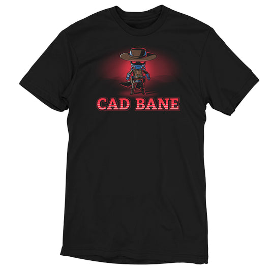 Officially licensed Star Wars Cad Bane unisex tee.