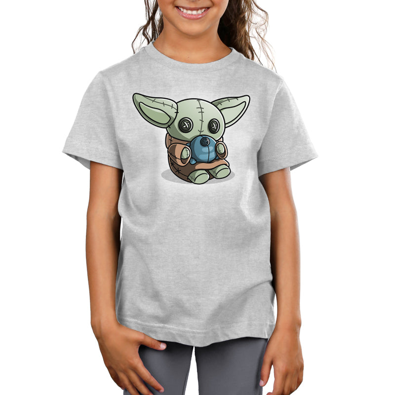 Officially licensed Star Wars Grogu Ragdoll t-shirt with a cuddly hero.