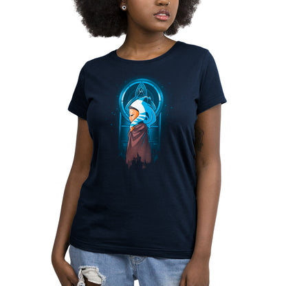 A officially licensed women's Star Wars Iconic Ahsoka T-shirt.