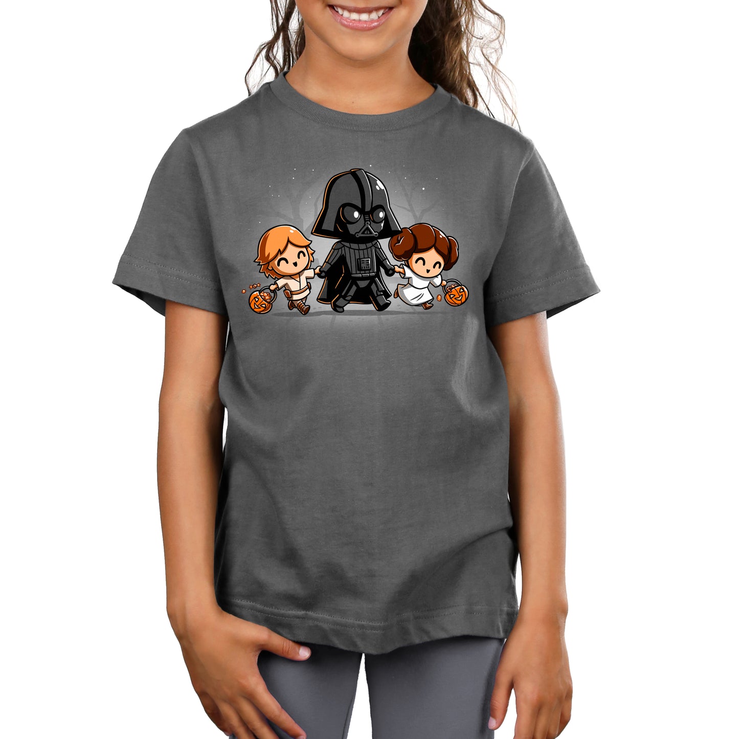 Star Wars Skywalker Family Halloween licensed kids t-shirt.