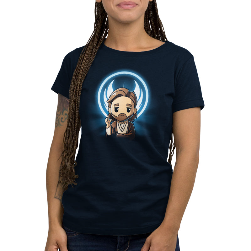 A officially licensed Star Wars T-shirt featuring The One and Only Obi-Wan Kenobi image.