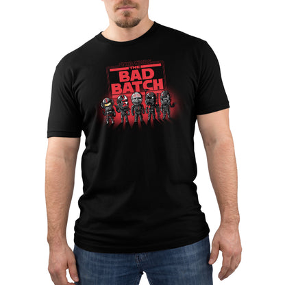 Officially licensed Star Wars beach men's t-shirt from The Bad Batch Lineup.