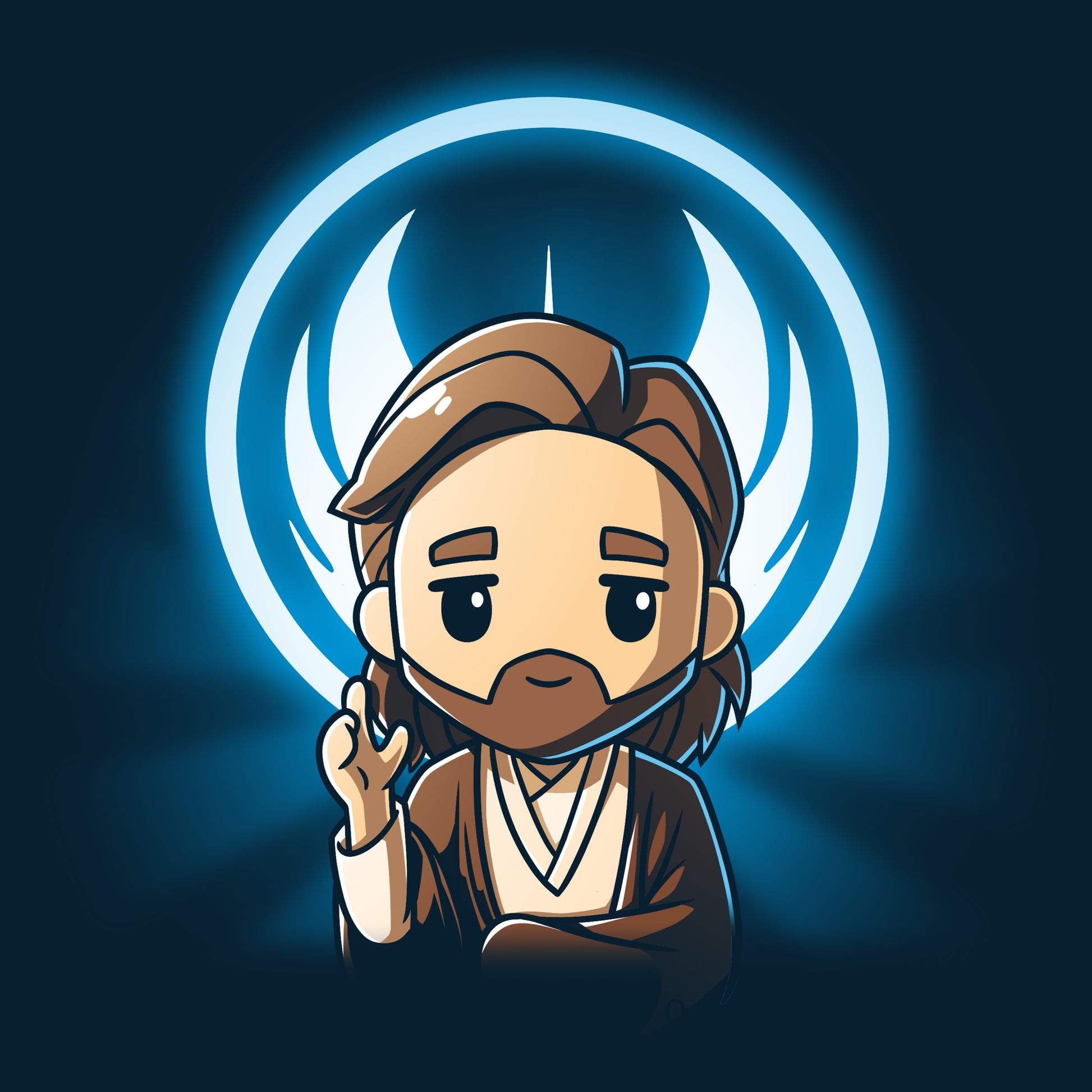 Officially licensed Star Wars Obi-Wan Kenobi T-shirt featuring the Force.