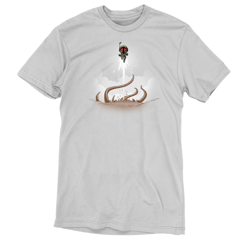 A Star Wars Super Soft Ringspun Cotton t-shirt with The Sarlacc Pit on it.
