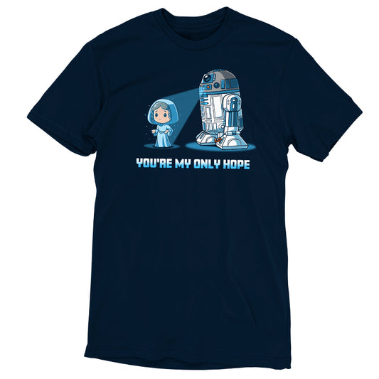 An officially licensed Star Wars t-shirt featuring the product 