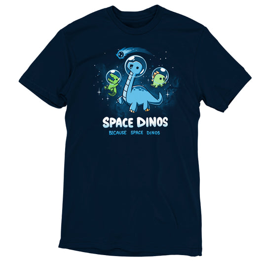 Comfortable Space Dinos t-shirt by TeeTurtle.