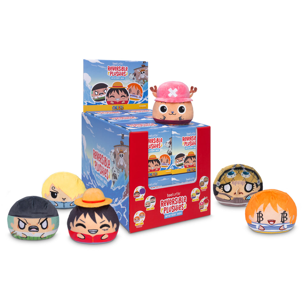 One Piece Reversible Plushie Mystery Box Pack of 12