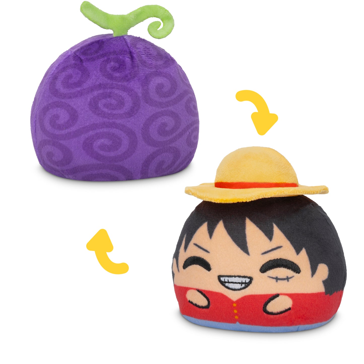 One Piece Reversible Plushie Mystery Box: Yami Yami no Mi and Monkey D. Luffy