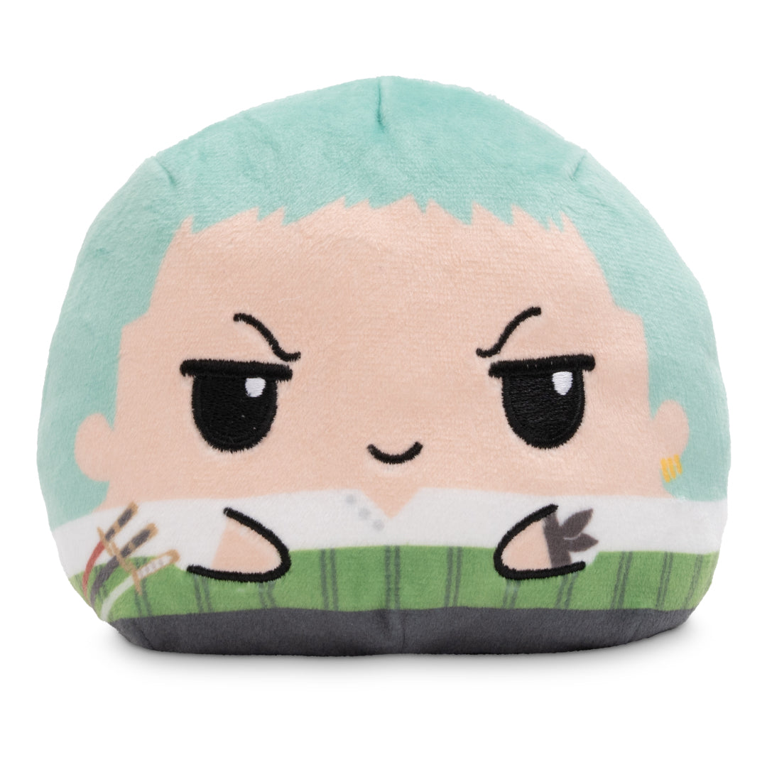 One Piece Zoro 4" Reversible Plushie