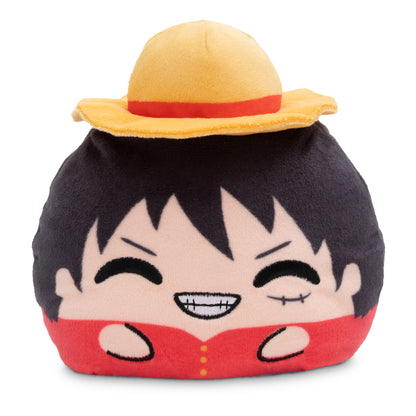 One Piece Luffy 4" Reversible Plushie