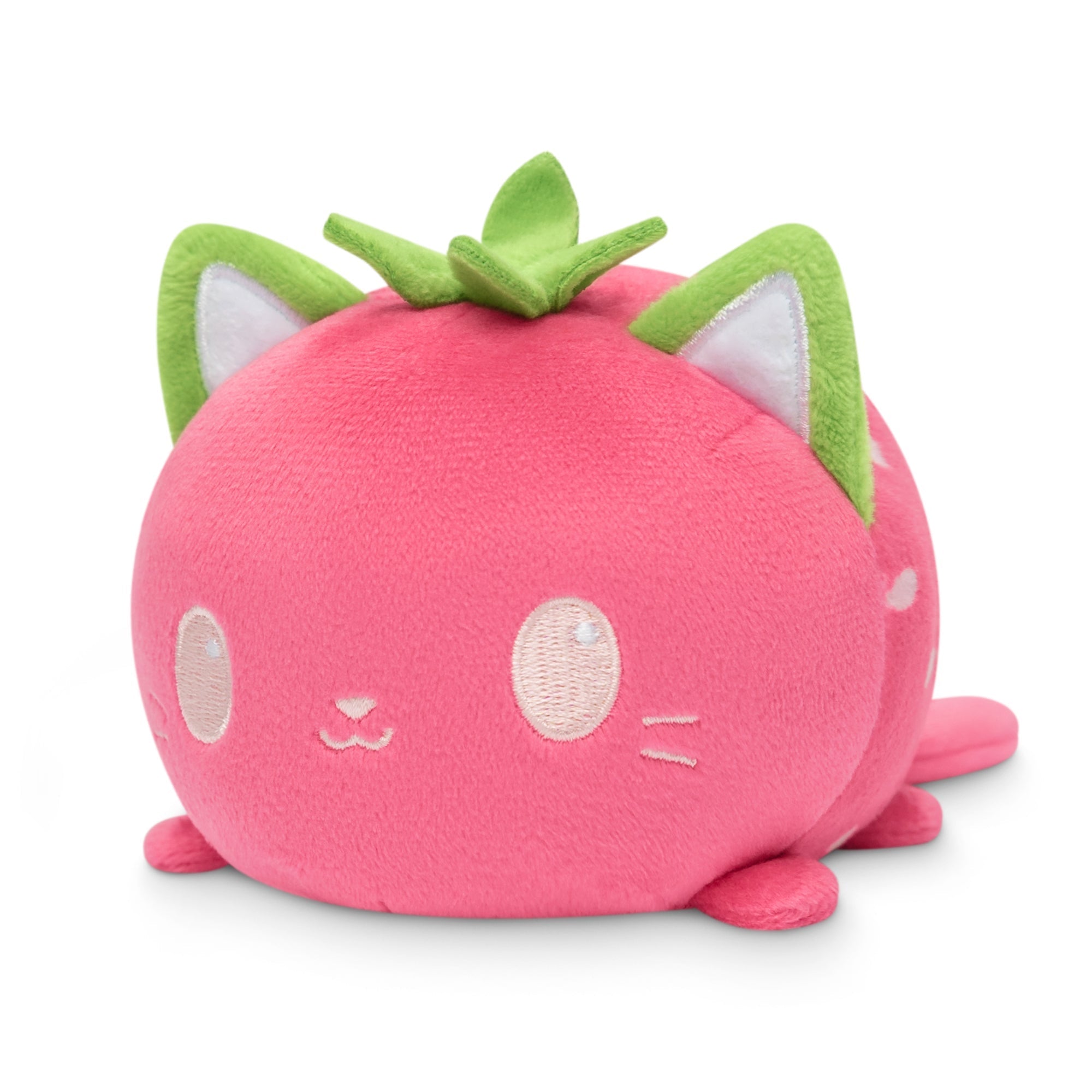 Strawberry cat toy top