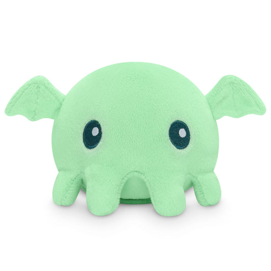 A Plushiverse Tabletop Cthulhu plushie tote bag by TeeTurtle on a white background.