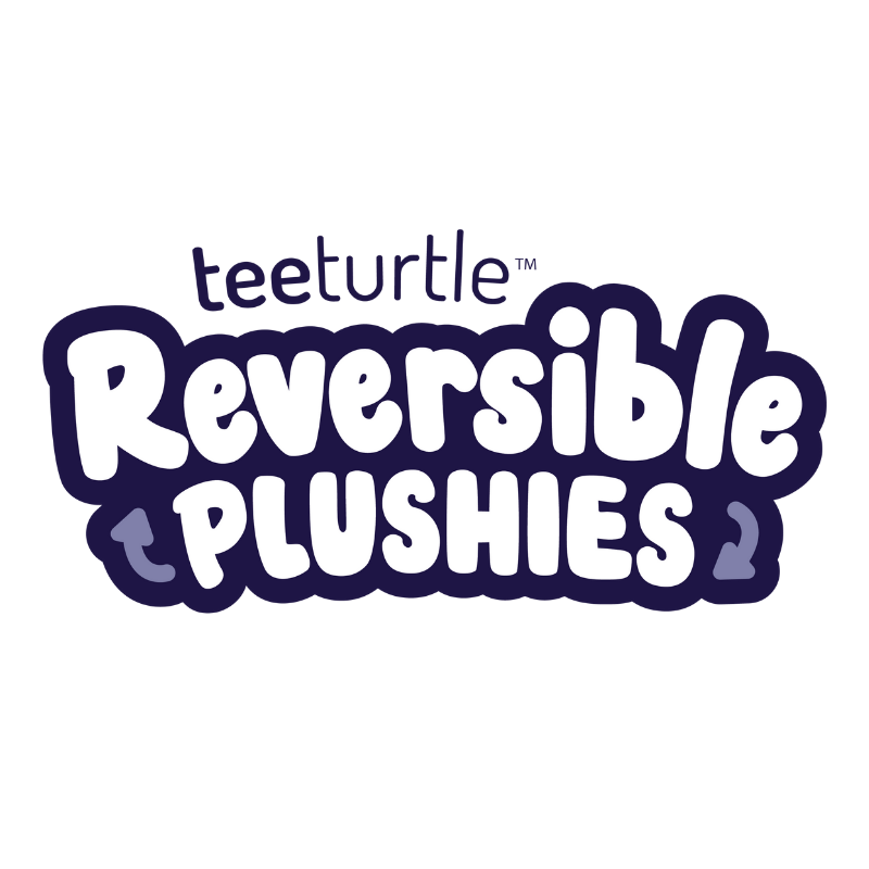 TeeTurtle's TeeTurtle Reversible Narwhal Plushie (Pink + Aqua) now includes a reversible narwhal plushie.