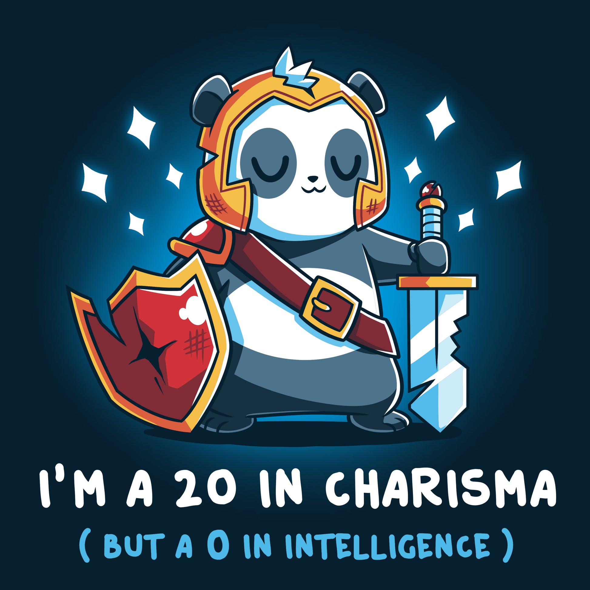 I'm a TeeTurtle 20 in Charisma t-shirt with social intelligence.