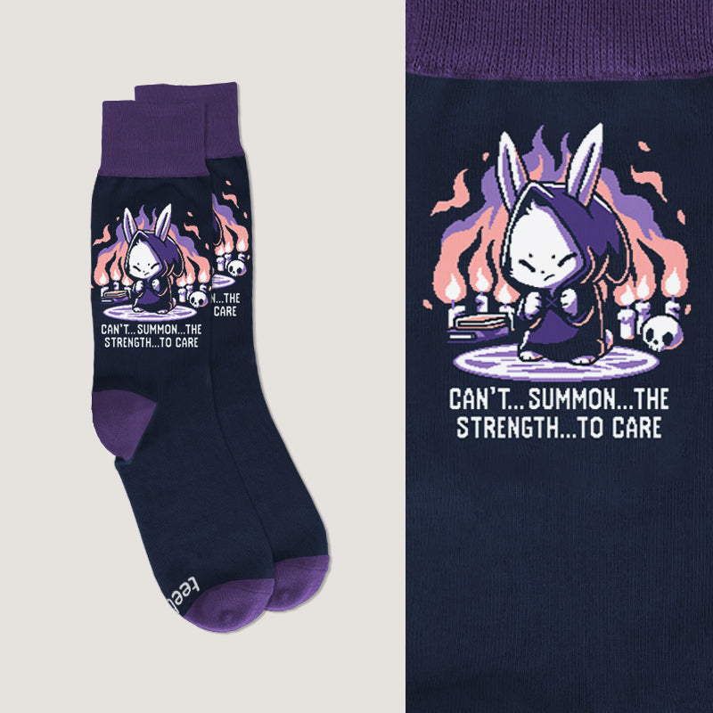 Can't Summon the Strength to Care Socks