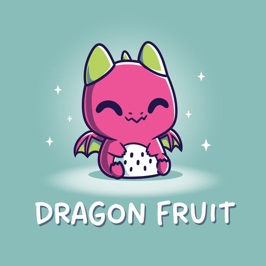 A TeeTurtle Dragon Fruit logo on a Saltwater Green background.