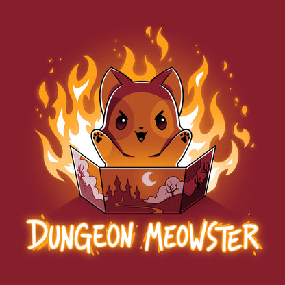 TeeTurtle Dungeon Meowster t-shirt.