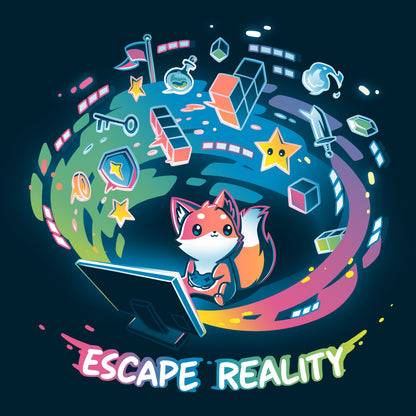 Escape Reality T-shirt- TeeTurtle Escape reality with exceptional comfort and fit.