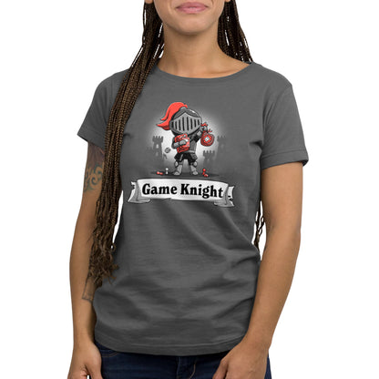 TeeTurtle Women's Game Knight T-shirt featuring a game Knight design.