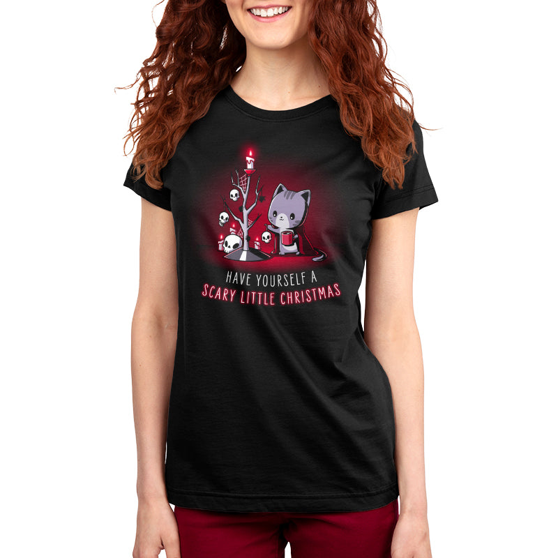 Have Yourself a Scary Little Christmas Funny cute nerdy t