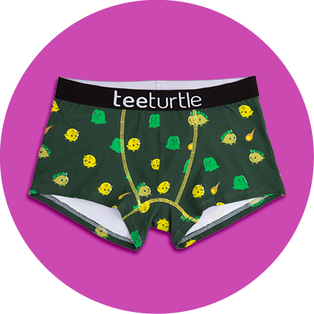 Shy Turtle Underwear  Funny, cute, & nerdy underwear – TeeTurtle