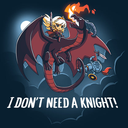 I don't need a TeeTurtle I Don't Need a Knight! tee.
