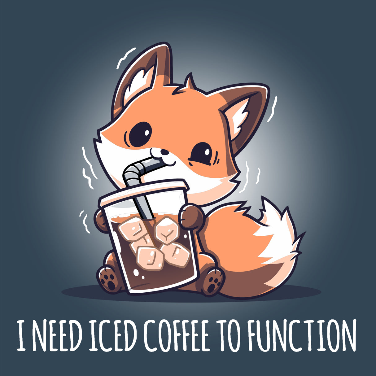 Cute Ice Coffee With Hot Coffee Cartoon - Cute Ice Coffee With Hot