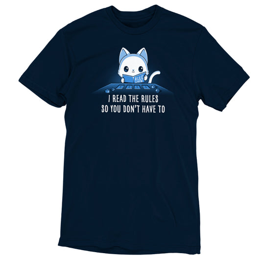 Navy Blue TeeTurtle original T-shirt with Rules Exceptions has been replaced with the product 