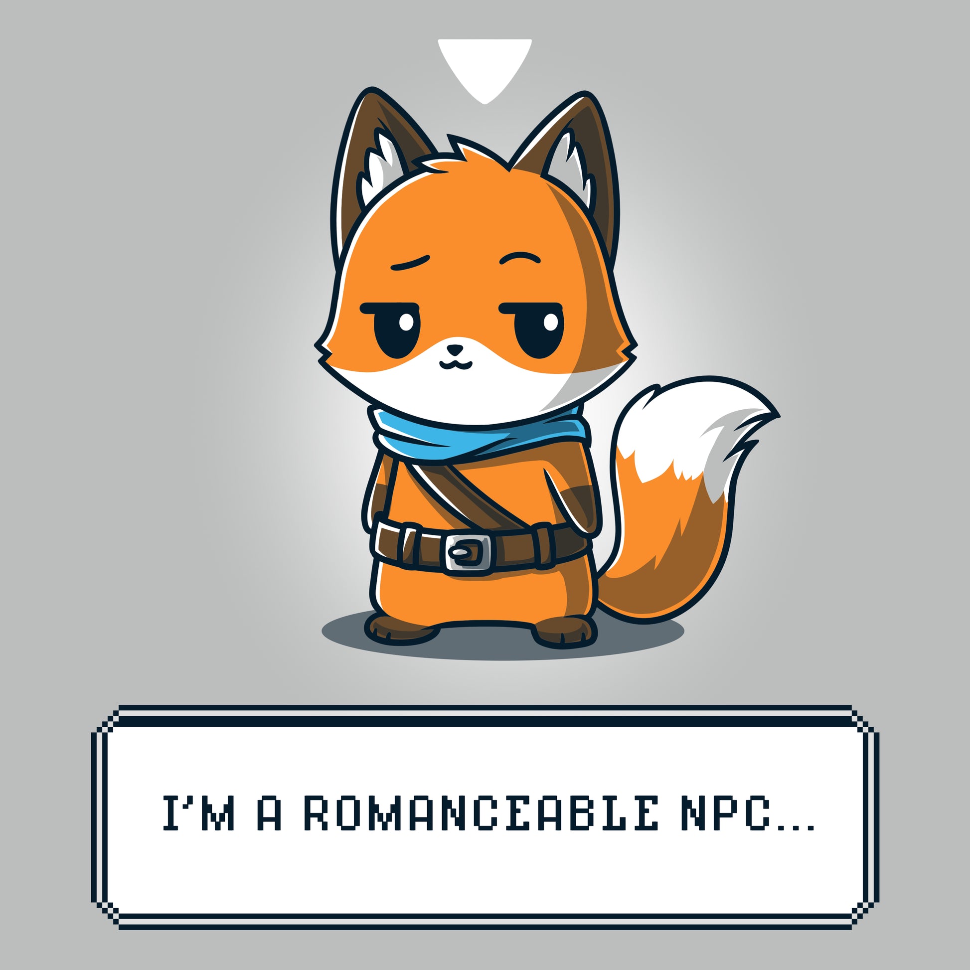 I'm a Romanceable NPC in a TeeTurtle Super Soft Ringspun Cotton T-shirt.