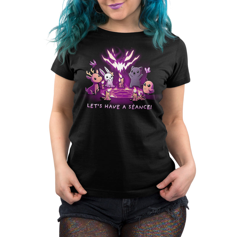 Let's make a women's T-shirt for dance featuring TeeTurtle's "Let's Have a Séance!