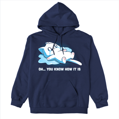 ApparelOh... You Know How It IsShop Oh... You Know How It Is, a funny cat graphic t-shirt featuring an overwhelmed crying kitty. A cute, relatable t-shirt for difficult days.
