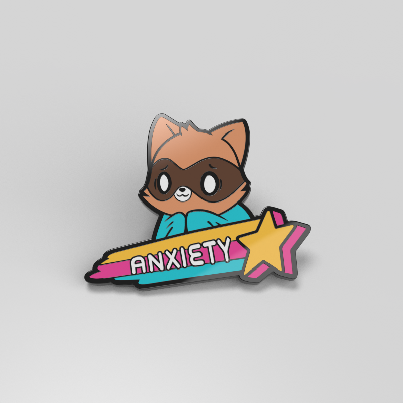 Anxiety Pin