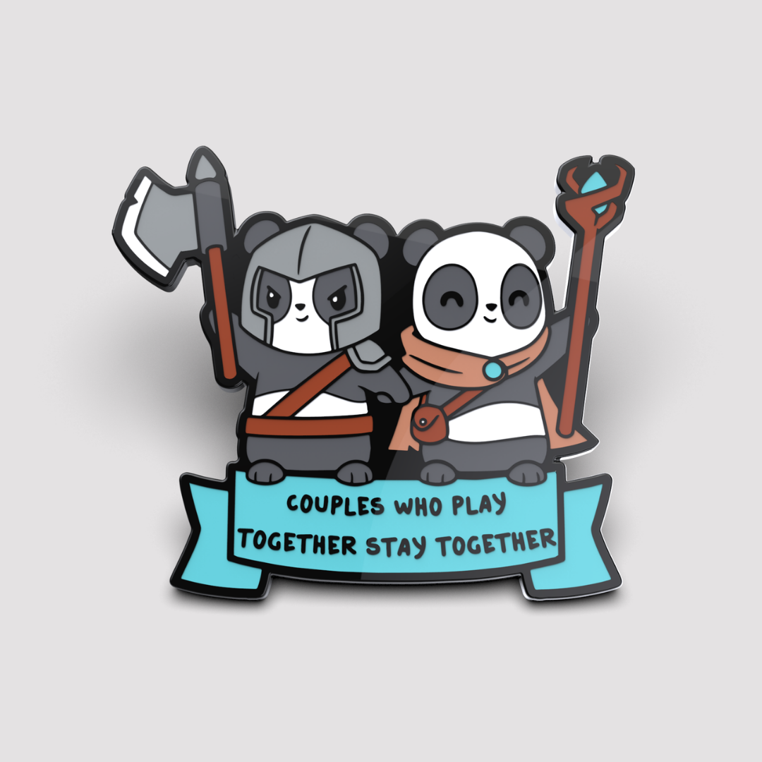 Couples Who Play Together Stay Together Pin Funny Cute And Nerdy Pins Teeturtle