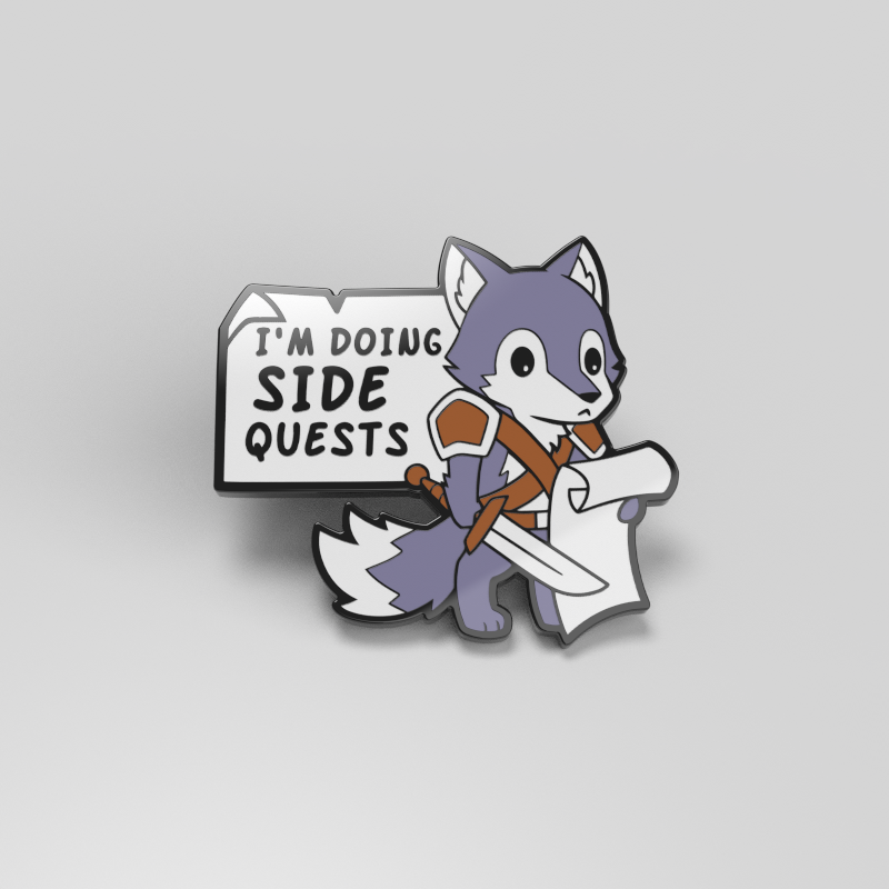 Side Quests Pin