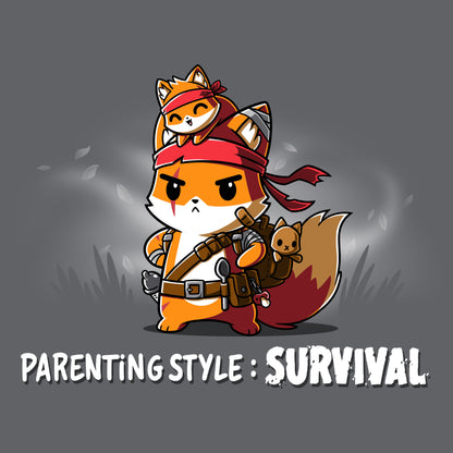 A Parenting Style: Survival t-shirt by TeeTurtle.