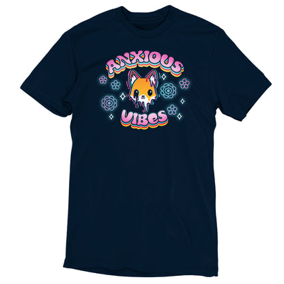 An Anxious Vibes T-Shirt featuring the words 'awkward unicorns' on it. Brand: TeeTurtle