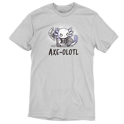 A Axe-olotl Warrior t-shirt with "akeout" design by TeeTurtle.