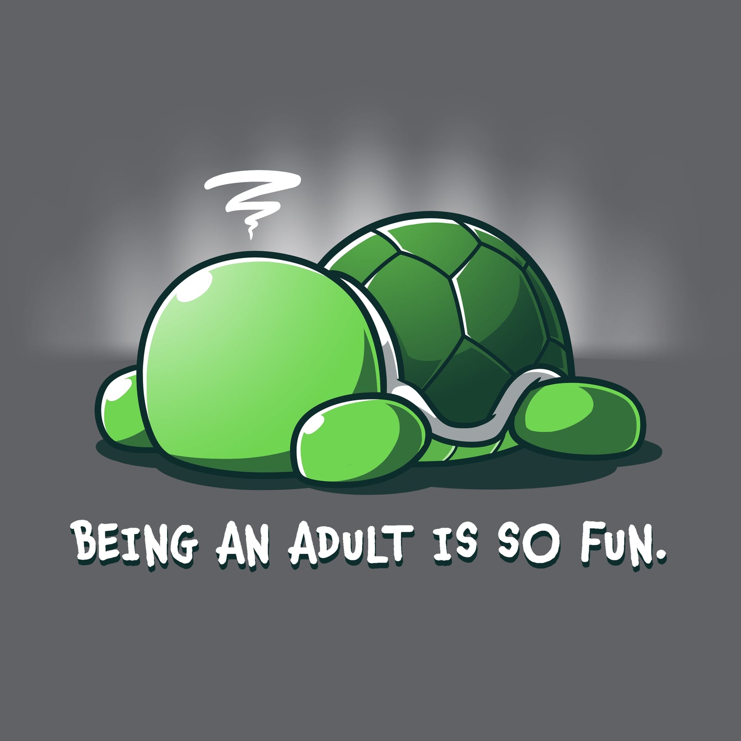 Being an adult is fun with the TeeTurtle product "Being An Adult Is So Fun".
