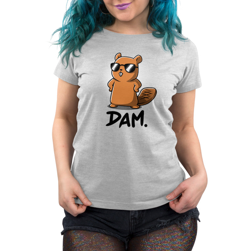 Cool Dam women's T-shirt made of Ringspun Cotton created by TeeTurtle.
