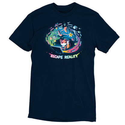 Escape Reality T-shirt by TeeTurtle.