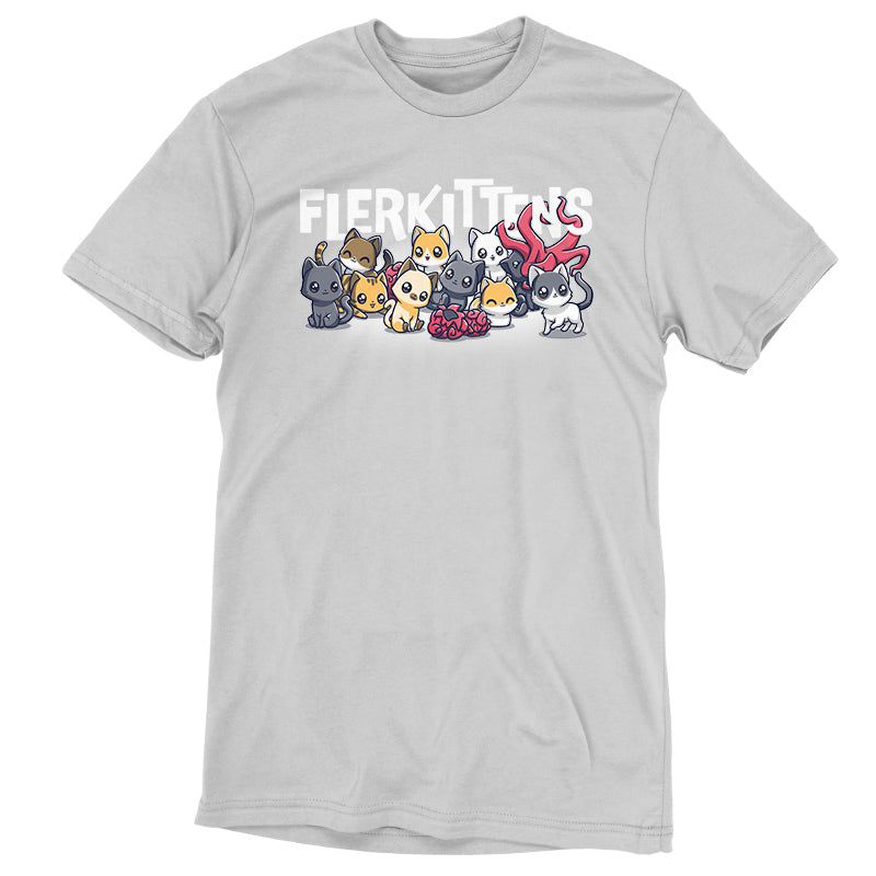 An officially licensed T-shirt featuring The Marvels' Flerkittens design.