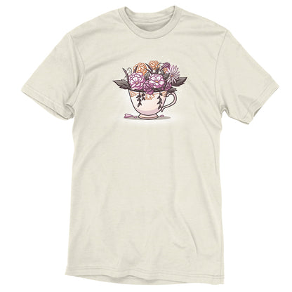 A natural Floral Tea TeeTurtle t-shirt.