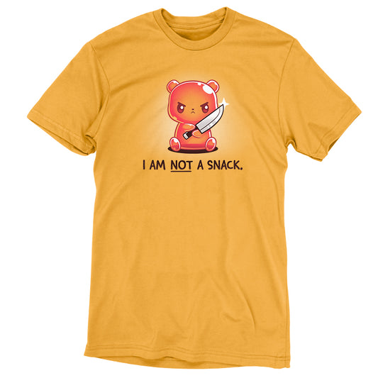 A I Am Not a Snack t-shirt that says 