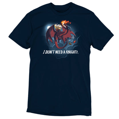 A TeeTurtle "I Don't Need a Knight!" T-shirt represents fighting like a girl.