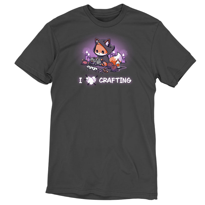 A TeeTurtle "I <3 Crafting (Halloween)" T-shirt.