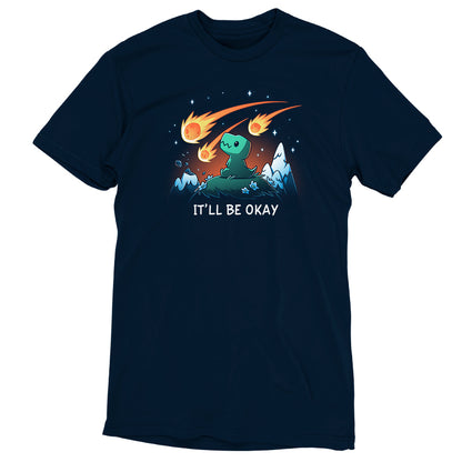Super Soft It'll Be Okay t-shirt by TeeTurtle with the phrase "i'll be away".
