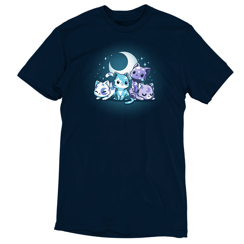 Moon and store star t shirt