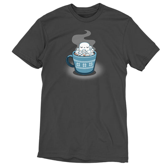 A Snug in a Mug t-shirt with an image of a cup of coffee.