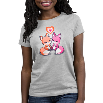 A TeeTurtle original women's t-shirt featuring the Love Out Loud brand.