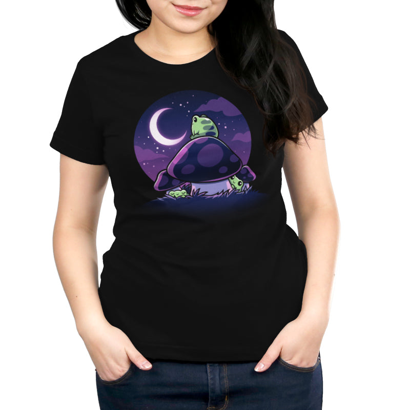 A Twilight Toadstools women's t-shirt with a Hulk design by TeeTurtle.